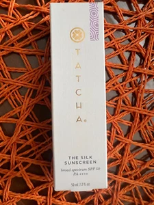 NIB Full Size TATCHA THE SILK SUNSCREEN Broad Spectrum SPF 50 PA++++ - Picture 1 of 3