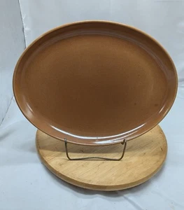 Russel Wright Iroquois Casual 14.25" Ripe Apricot Platter - Picture 1 of 3
