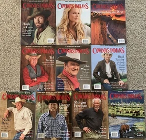 Cowboys & Indians Magazine 10 Issues 2008-2010 Western Lifestyle Photos Articles - Picture 1 of 2