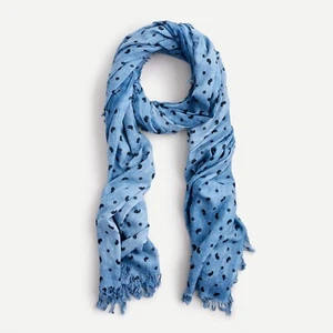 J.Crew Bio-Baumwollschal in sonnengewaschenem Mini-Paisley | 59,50 $ - Bild 1 von 2