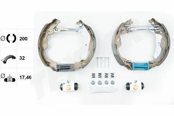 TEXTAR 84064501 TEXTAR Bremsbackensatz für CITROËN PEUGEOT TOYOTA - Bild 1 von 1