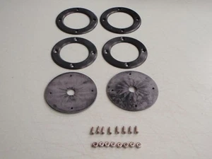 SOPORTE CAÑA DE PESCAR OJAL T-TOP 6695 LONA FIBRA DE VIDRIO 3-1/4 OD PAR AGUJEROS CAÑA - Imagen 1 de 2