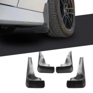 4Pcs Car Black Mud Flaps Mudguard Fender cover Trim For Dodge Charger GT/RT/SCAT - Picture 1 of 6