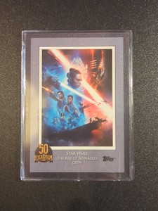 2021 Topps Now Star Wars Lucasfilm 50th Rise Of Skywalker Trading Card 9 SP/1772