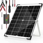25W 12V Solar Battery Charger, Waterpoof Solar Panel Kit with Energy Saving C...
