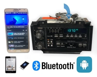 ✅90-92 CADILLAC FLEETWOOD FM CASSETTE EQUA RADIO BLUETOOTH RADIO OEM 16127076 Foto 1 de 2