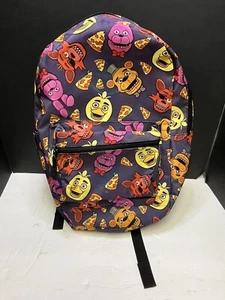 Five Nights At Freddy's Pizza Backpack Chica Foxy Bonnie FNAF Freddys Fazbear - Picture 1 of 7