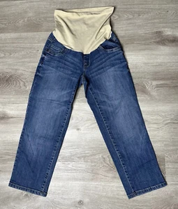 Oh baby by Motherhood Maternity Capri Jeans Women's SMALL  Cropped - Picture 1 of 8