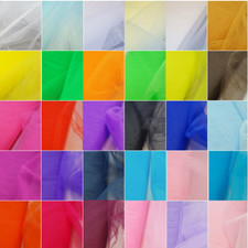 Dress Net Fabric Tutu Mesh Tulle Fancy Fairy Bridal Petticoat Costume Dance