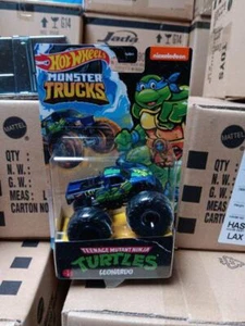 Hot Wheels Monster Truck TMNT Teenage Mutant Ninja Turtles LEONARDO - Picture 1 of 1