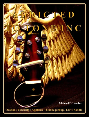 Pastilla de guitarra Ovation Celebrity & Applause de línea delgada con juego de cuñas / pieza OEM Foto 1 de 4