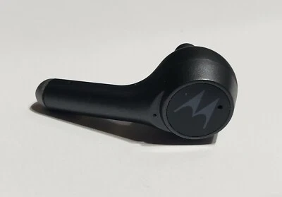 DEFECTIVE Black Motorola Verve Buds 800 Wireless LEFT SIDE EARBUD ONLY -NO POWER - Image 1 of 4