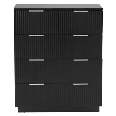 P2 Particle Board Density Board Wavy Pattern Drawer Front Five-Drawer Cabinet - Image 1 of 4