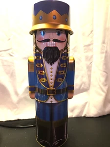 Uniformierte Solider Figur Dose Blue Silvercrane Company Trüffel Geschenkdose 12 Zoll - Bild 1 von 5