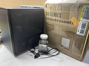 JONSBO C6 Desktop Mini Tower Gehäuse M-ATX Gehäuse Typ-C mit PC Wasserpumpe - Bild 1 von 22