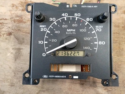 Velocímetro 92-97 213 k millas Ford F150 F250 F350 Bronco OEM Foto 1 de 4