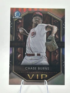 2025 Bowman - Vips Very Important Prospects Chase Burns #VIP-7 - Picture 1 of 2