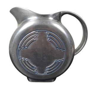 Vintage Wilton Armetale Zinn 2qt Wasserkrug South Western Azteken Navajo - Bild 1 von 7