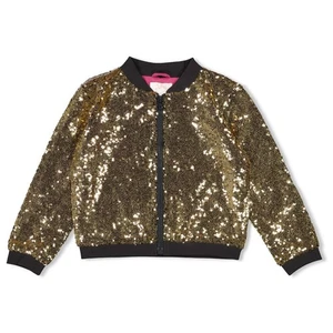 Blusa de lentejuelas JUBEL Shine oro brillante talla 116 OTOÑO/INVIERNO 25/26 - NUEVA - Imagen 1 de 3