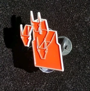 MF DOOM Take Me To Your Leader 2003 Album Custom ENAMEL PIN NYC King Ghidorah OG - Picture 1 of 3