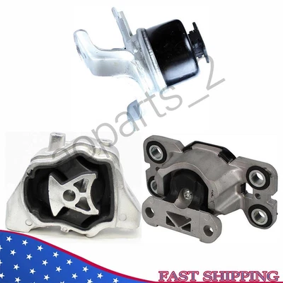 Engine & Trans Mount Set 3PCS 07-16 for Volvo S60 S80 V60 V70 XC60 XC70 for Auto - Image 1 of 4