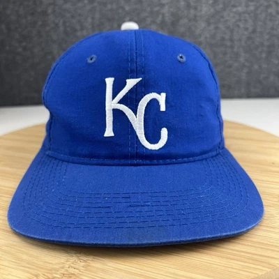 Vintage Kansas City Royals Hat Cap Snapback Sports Specialties Blue Plain Logo - Image 1 of 4