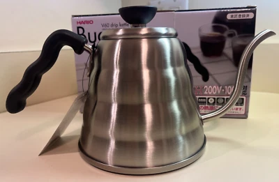 Open Box - Hario Buono V60 Coffee Drip Kettle, 1.2L, Stainless Steel, USA Seller - Image 1 of 4