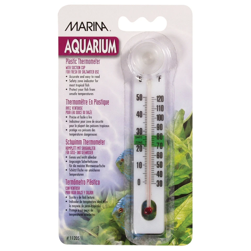 Marina Plastic Analog Aquarium Thermometer 11205 - Image 1 of 1