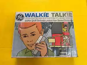 Vintage GE Walkie Talkie 1960s Model Y 7040 - Picture 1 of 3