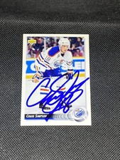 Craig Simpson 1992-93 Upper Deck #309 Edmonton Oilers Signed Autographed Card