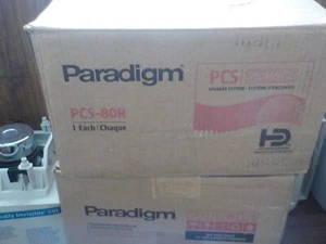 Paradigm Subwoofer PCS-80R  8" In Ceiling Subwoofer + Housing SEALED/NEW - Picture 1 of 4