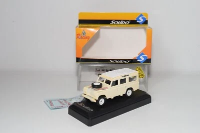 A68 1:43 SOLID 1914 LAND ROVER RALLY RACING TEAM CREAM MIB 2 - Immagine 1 di 4