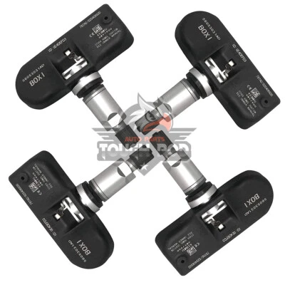 4X SENSOR DE PRESIÓN DE NEUMÁTICOS TPMS 433 MHZ PARA CHRYSLER 200 DODGE AVENGER 2008-2013 Foto 1 de 4
