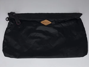 MZ WALLACE Black Nylon Pouch With Zipper 8” X 12.5" - Picture 1 of 5