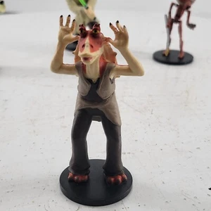 Star Wars Epide I Jar Jar Binks Modellino PVC Applausi Lucasfilm - Foto 1 di 3