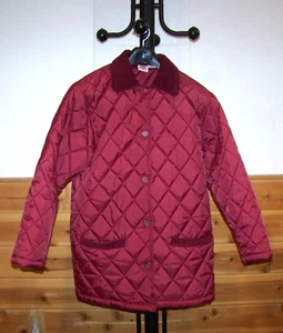 WOMENS VINTAGE (90's) BURGUNDY JACKET by HABAND (SIZE SMALL) - Picture 1 of 4
