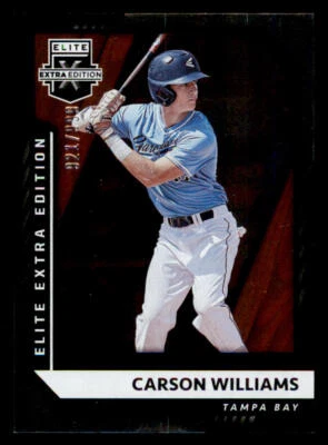 2021 Elite Extra Edition #28 Carson Williams /999 - Image 1 of 2