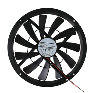250mm 25cm DC 12V 1200RPM 40DBA Molex 4D 250X30 mm PC Estuche Refrigerador Ventilador - Imagen 1 de 7