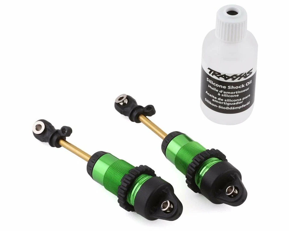 Traxxas Rustler Slash Hoss 4x4 VXL GTR Xx-long Shocks Green Tra7462g