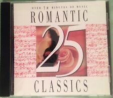 25 Romantic Classics - Used CD Jan-1996, Vox - Classical Music Various Artists