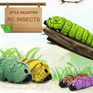 Plastic Infrared RC Caterpillar A Hilarious Prank Toy with Remote Control - Picture 1 of 24