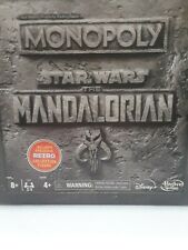 STAR WARS The Mandalorian Monopoly Game WITH Retro Collection Storm Trooper   NIB