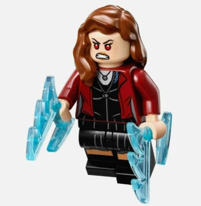 LEGO Minifigura Bruja Escarlata Marvel Nueva 76031 The Hulk Buster Smash Avengers - Imagen 1 de 2