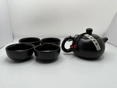 Ceramic Teapot Kettle Chinese Tea Cup Travel Portable Tea Set Gift Drinkware New - Image 1 of 4