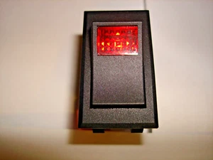 Lighted Rocker Switch 12-24V SPST Red Carling LTILA51 - Bild 1 von 9