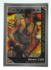 2006 Select AFL Champions New Generation #NG18 Dean Cox West Coast Eagles