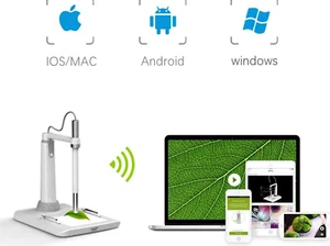 Mikroskop, Teslong True 150x Zoom Vergrößerung kabellos digital 8 LED LEUCHTEN - Bild 1 von 12