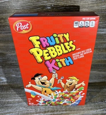Kith for Treats Post Fruity Guijarros Cereales Caja Edición Limitada LE SELLADO NUEVO Foto 1 de 4