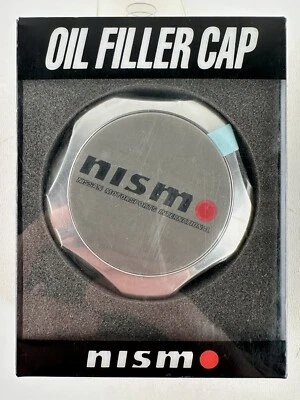NEW OEM NISMO Billet Oil Filler Cap - Fits All Nissan Infiniti Screw On Type - Image 1 of 2