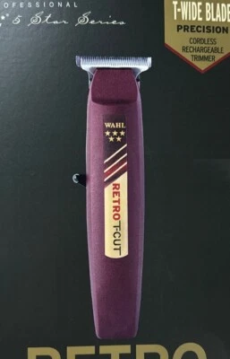 Wahl #8412 Professional 5 Star Cordless Retro T-Cut Trimmer - Image 1 of 2